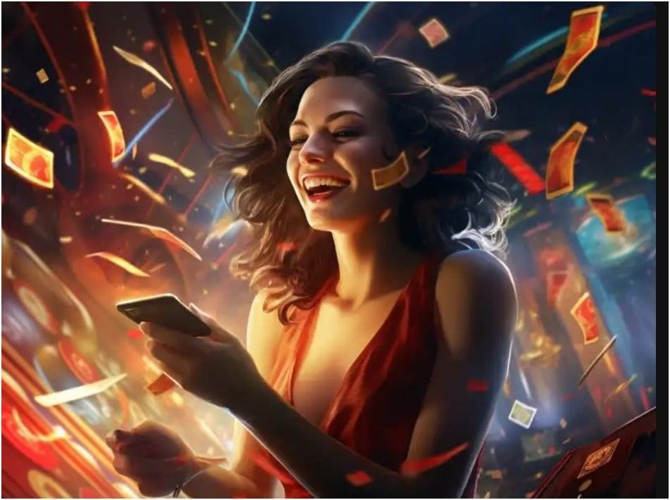 Dealer profesional agendunia55 menangani kartu dan chip di meja Table Games